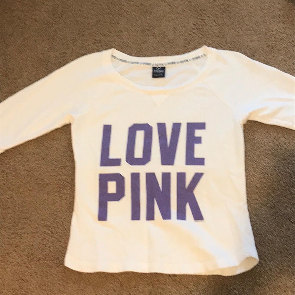 Pink sweatshirt size small